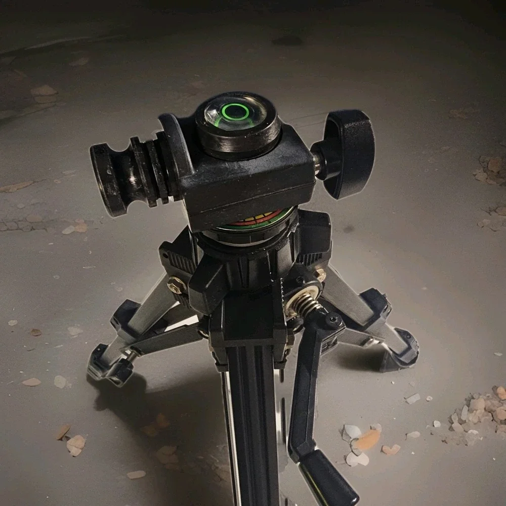 SLIK Universal U-212 Tripod w/ Pan Head PARTS Repair Broken Mount